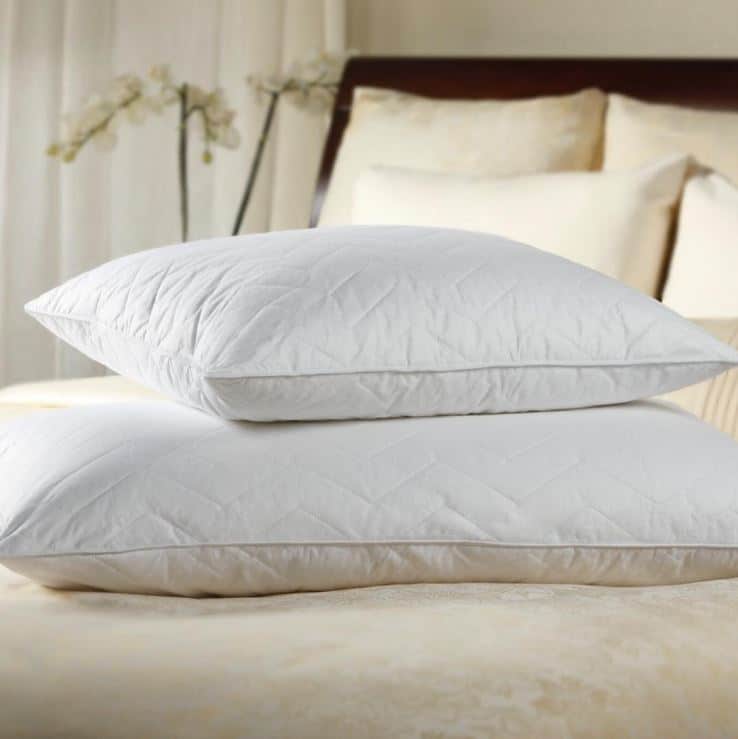 sahara nights pillows on foot of bed