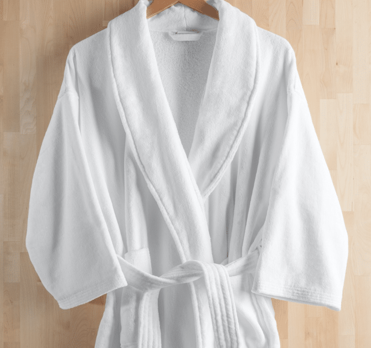Sobel Five Star spa robe kimono style bathrobe