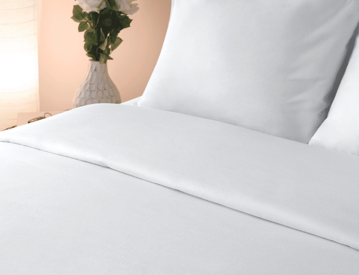 Sobel Westex Cairo Cale cool summer sheets on hotel bed