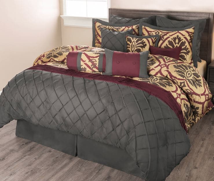 Sobel Westex Vino Rosso luxury comforter set