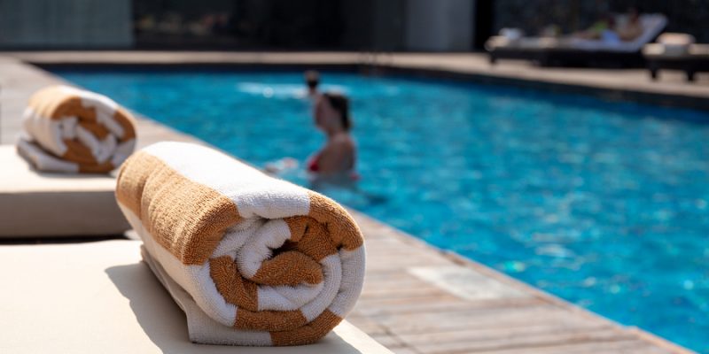 Striped Hotel Pool Towels, Sobel Westex Official Site