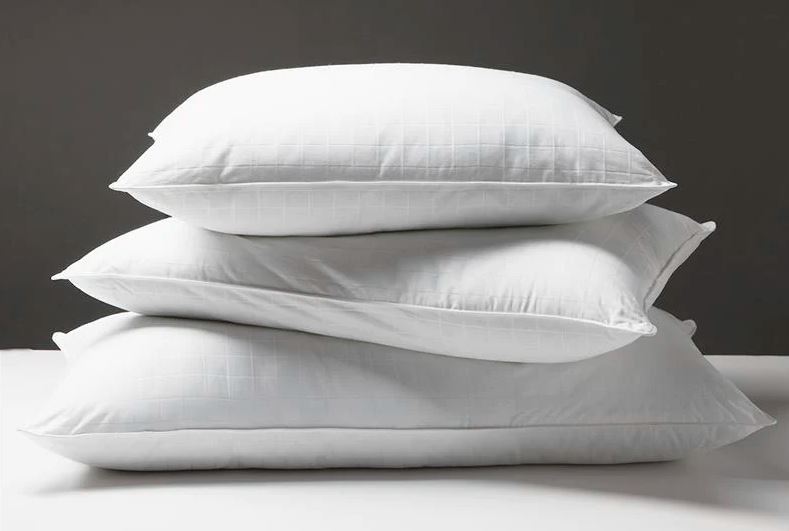Sobella liuxury pillows stack of 3hypoallergenic pillows for side sleepers
