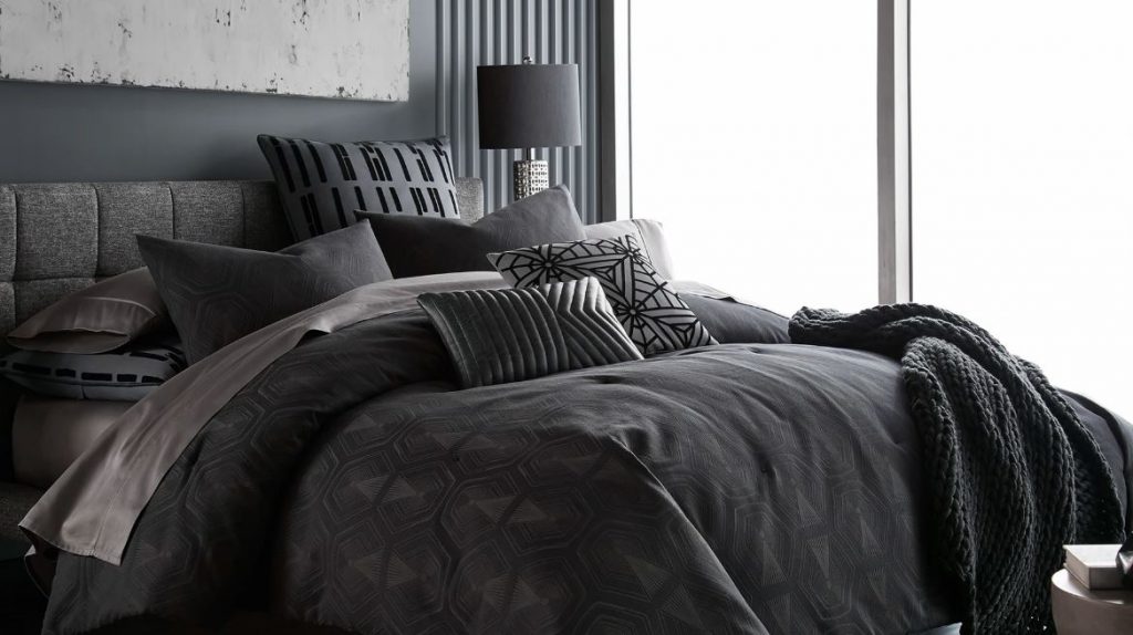 Sobel Westex Star Wars™ Dark Side Bedding Set comforter, pillows, sheets in black and white