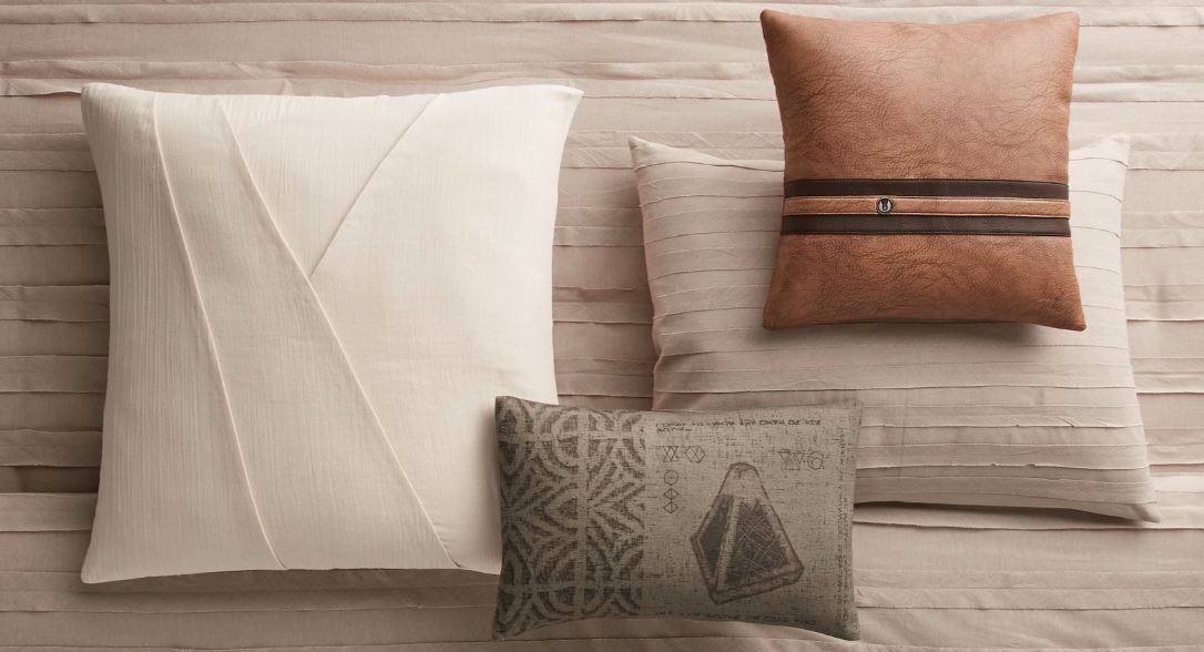 Elevate your bedroom aesthetic with the sophisticated charm of Jedi™ pillows